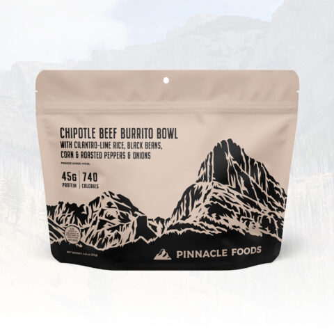 Chipotle Beef Burrito Bowl with Cilantro-Lime Rice, Black Beans, Corn & Roasted Peppers & Onions