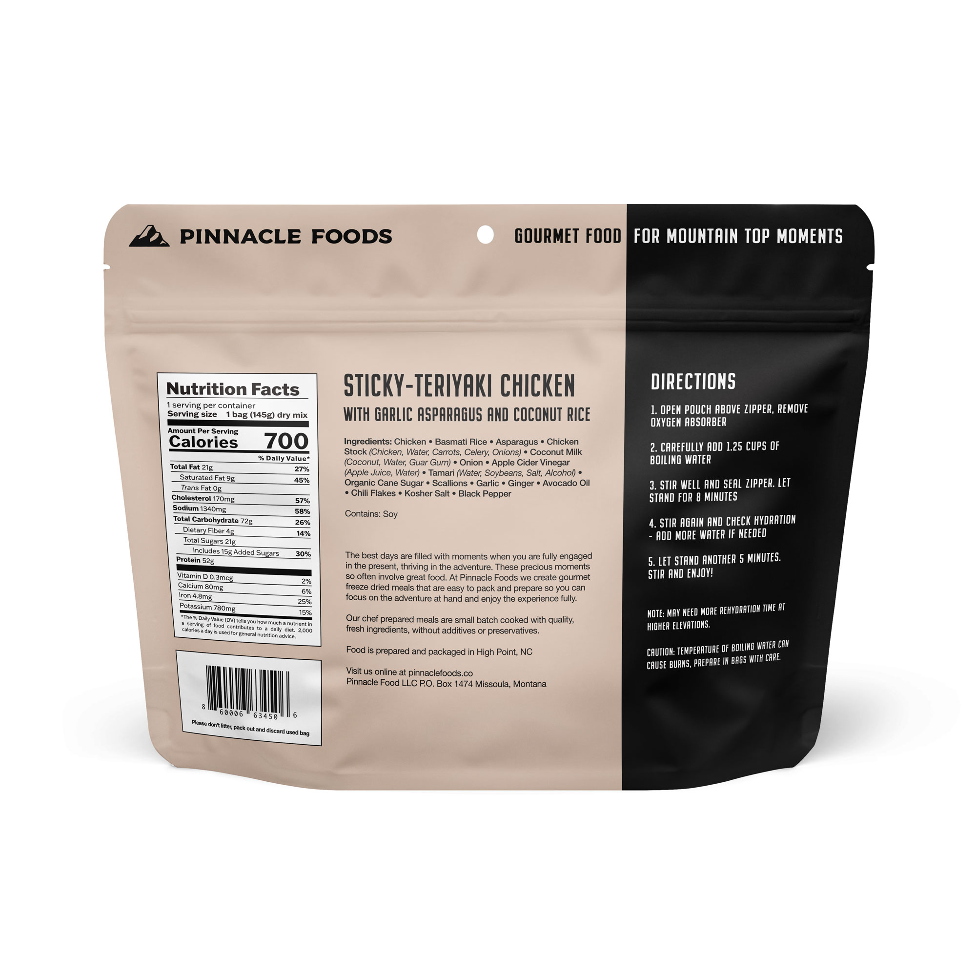 Sticky-Teriyaki Chicken with Garlic Asparagus and Coconut Rice - Image 4