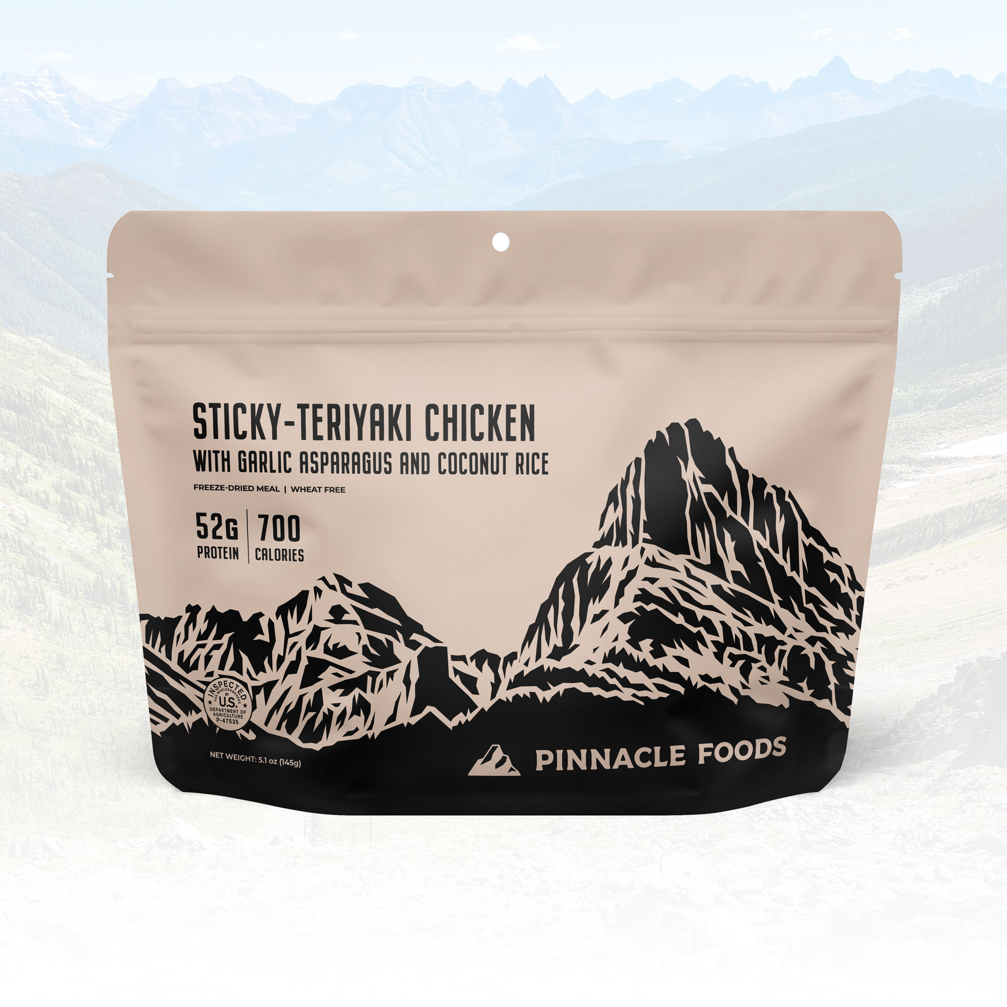 Sticky-Teriyaki Chicken with Garlic Asparagus and Coconut Rice